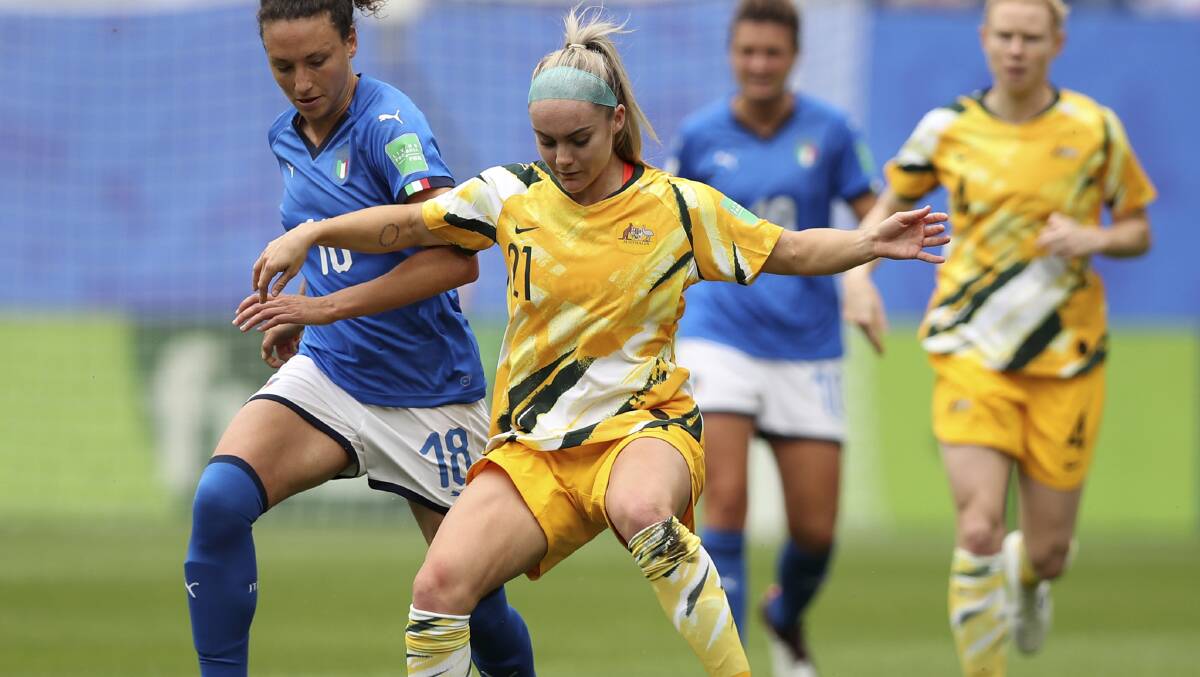 Australia are strengthening their bid for the 2023 Women's World Cup. Picture: Francisco Seco