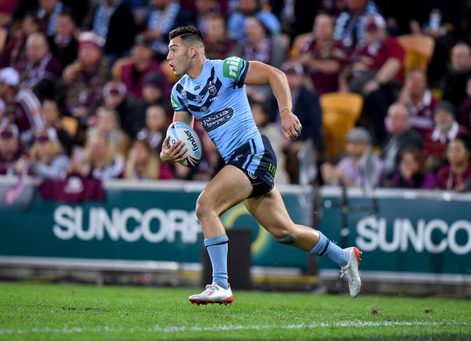 Stuart thinks Nick Cotric deserves to keep his Blues jersey for Origin II. Picture: Gregg Porteous/NRL Photos