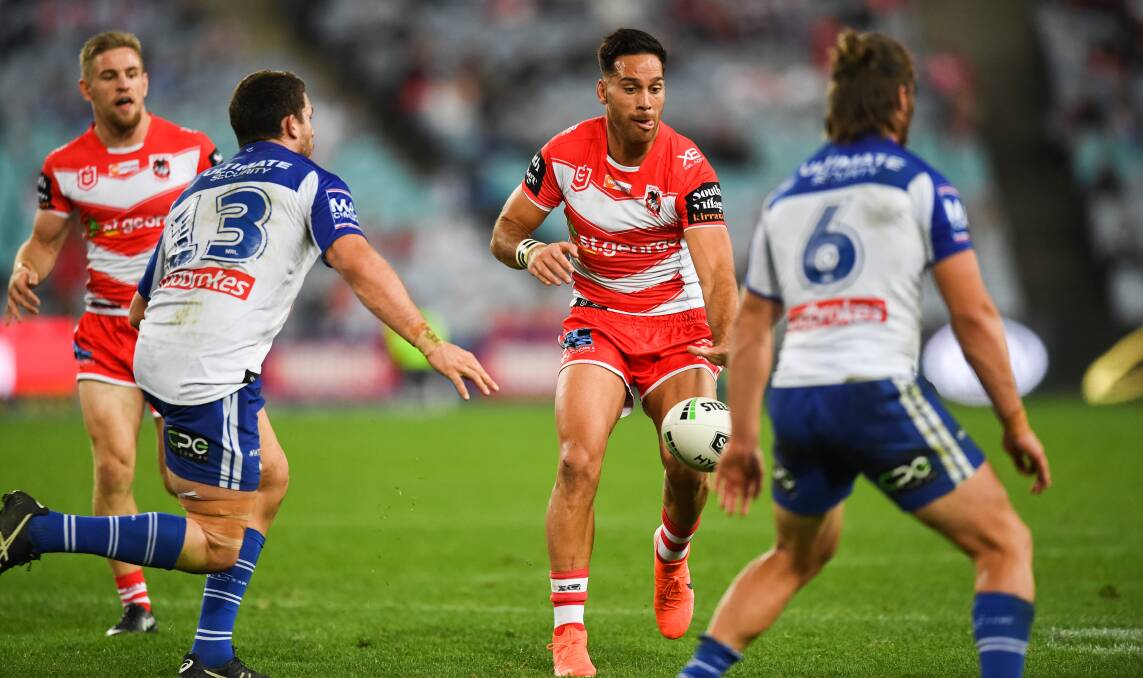 Corey Norman's return for the Dragons helped end a five-game losing streak. Picture: NRL Imagery