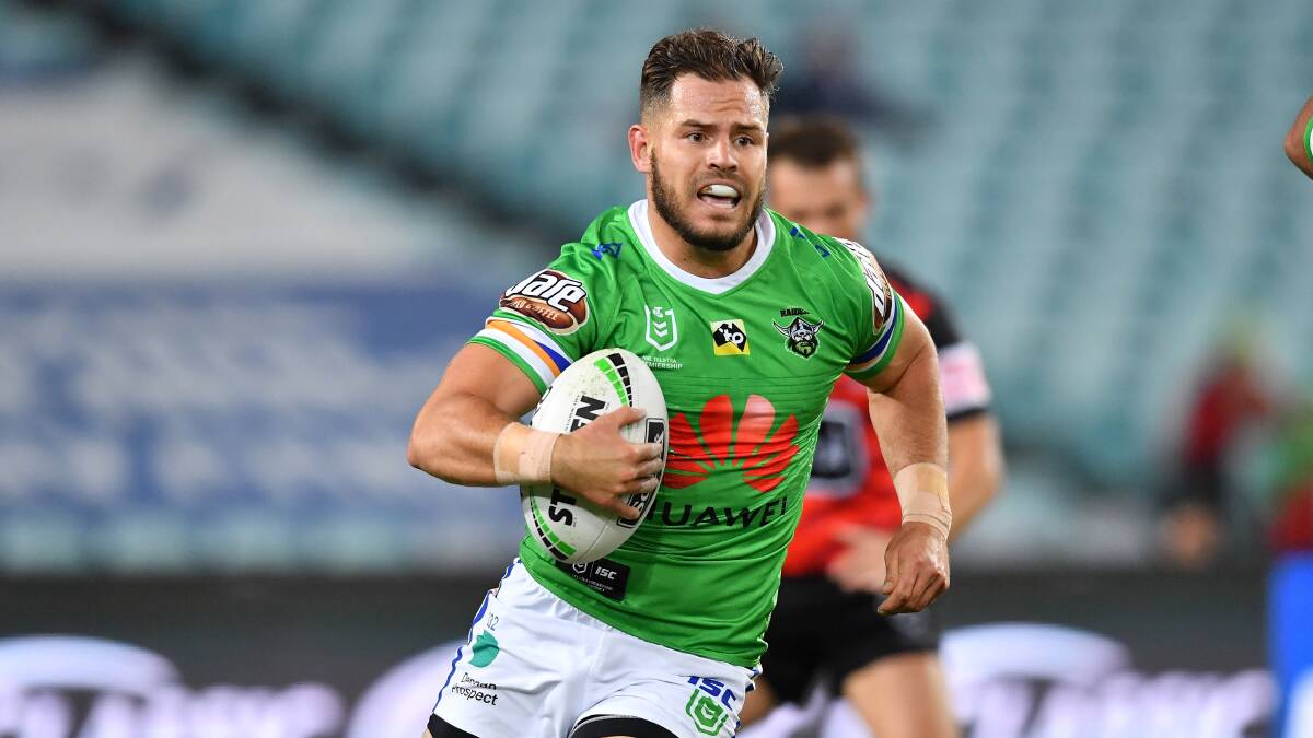 Aidan Sezer is back in the hot seat. Picture: NRL Photos