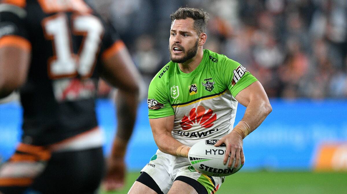 Canberra halfback Aidan Sezer is looking to back up his finest outing for the club. Picture: NRL Photos
