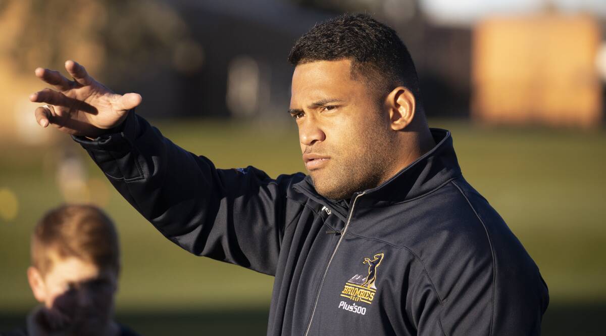 Scott Sio says the Brumbies have plenty of room for improvement. Picture: Sitthixay Ditthavong
