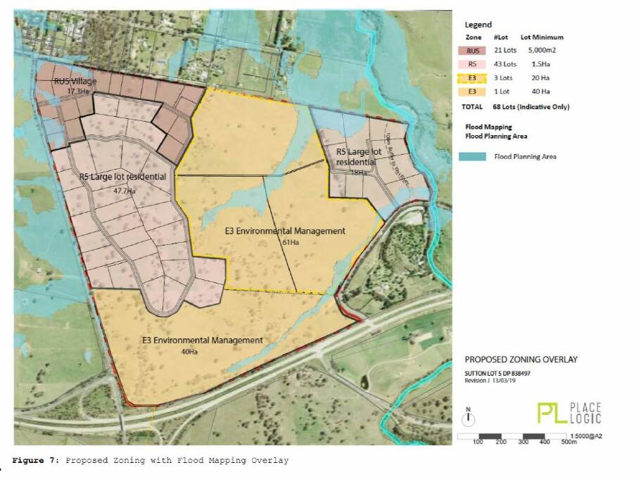 Images from proposal documents which show how developers believe the land should be divided up. Picture: Supplied