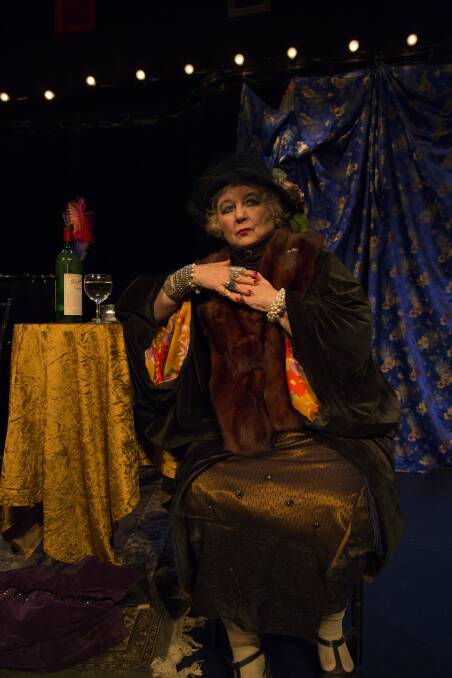 Chrissie Shaw as Madame Bijou. Picture: Sarah Nathan-Teasdale