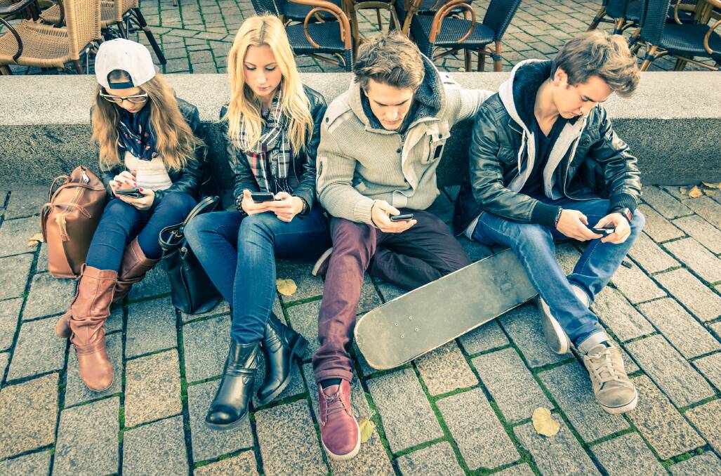 Hipsters immersed in technology, but inevitably diminished? Picture: Shutterstock