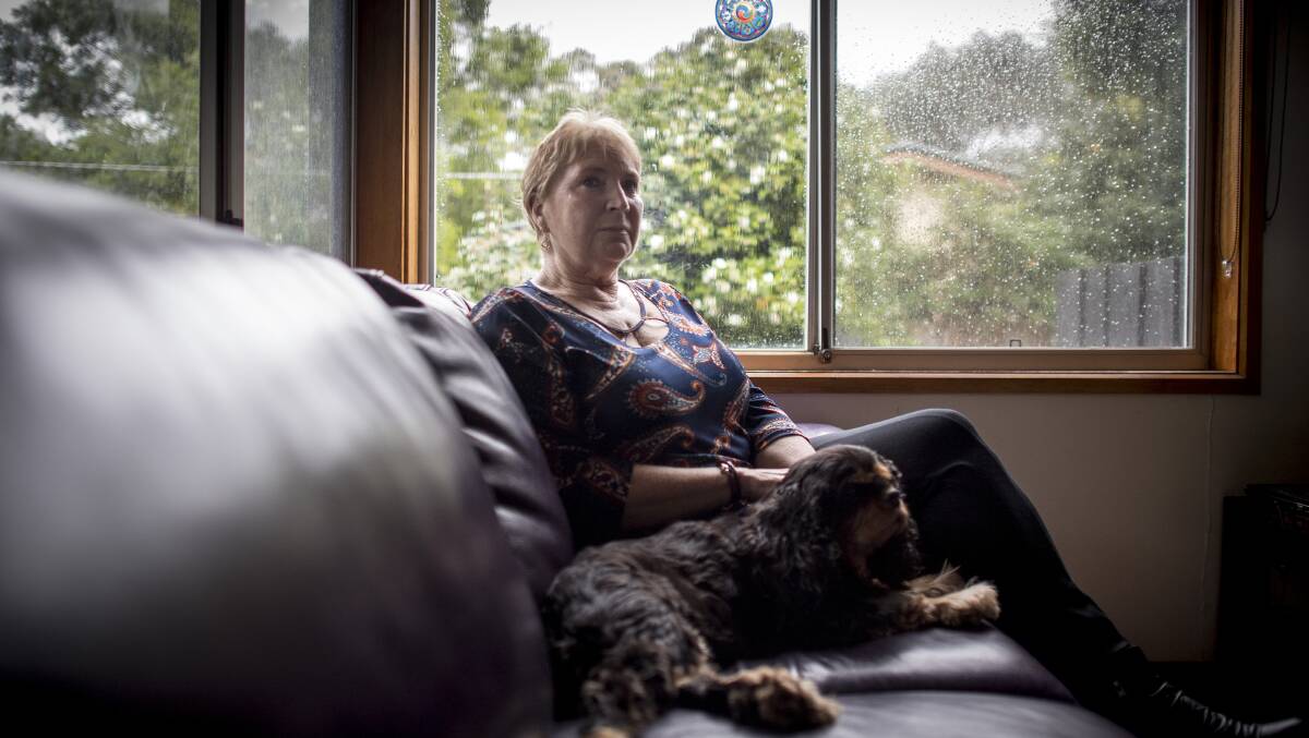 The passage of Victoria's assisted dying law provided incredible comfort, according to Ms Radmore, pictured at her home in Inverloch. Picture: Eddie Jim