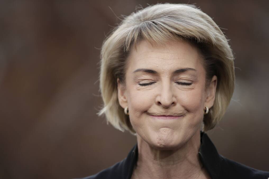 Michaelia Cash, the minister with the unusually named portfolio. Picture: Alex Ellinghausen