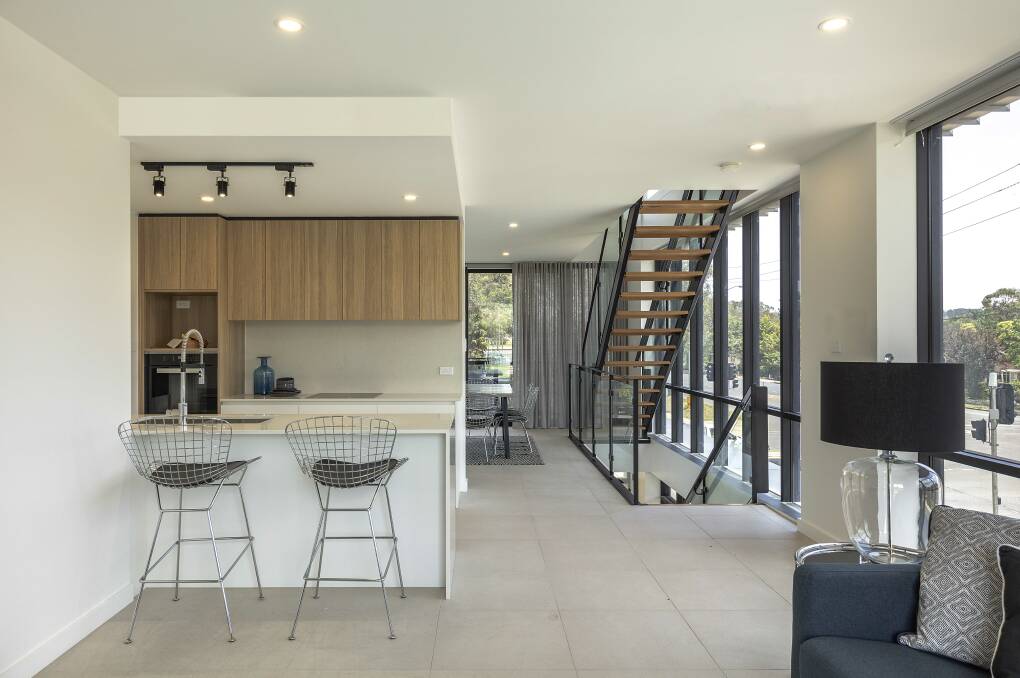 The Edgeworth Apartments designed by Cox Architecture won the ACT's top architectural award for multi-residential housing.