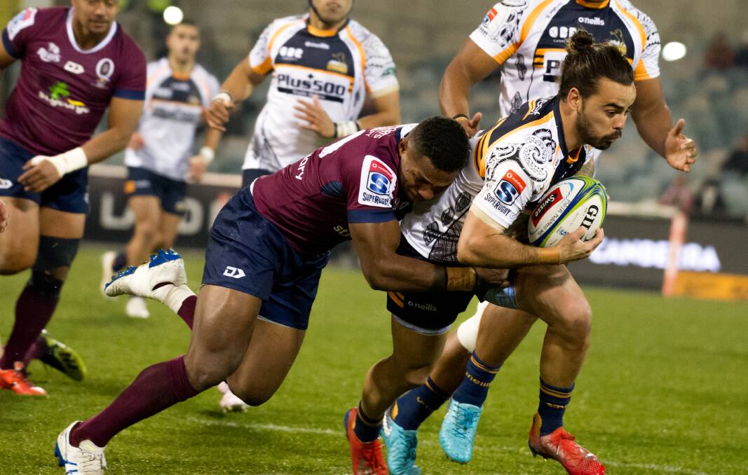 The Brumbies are working on contingency plans for the opening three rounds of the Super Rugby season. Picture: Elesa Kurtz