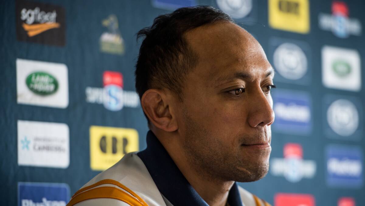 Christian Lealiifano will move to Japan to play for the NTT Communications next year. Picture: Karleen Minney