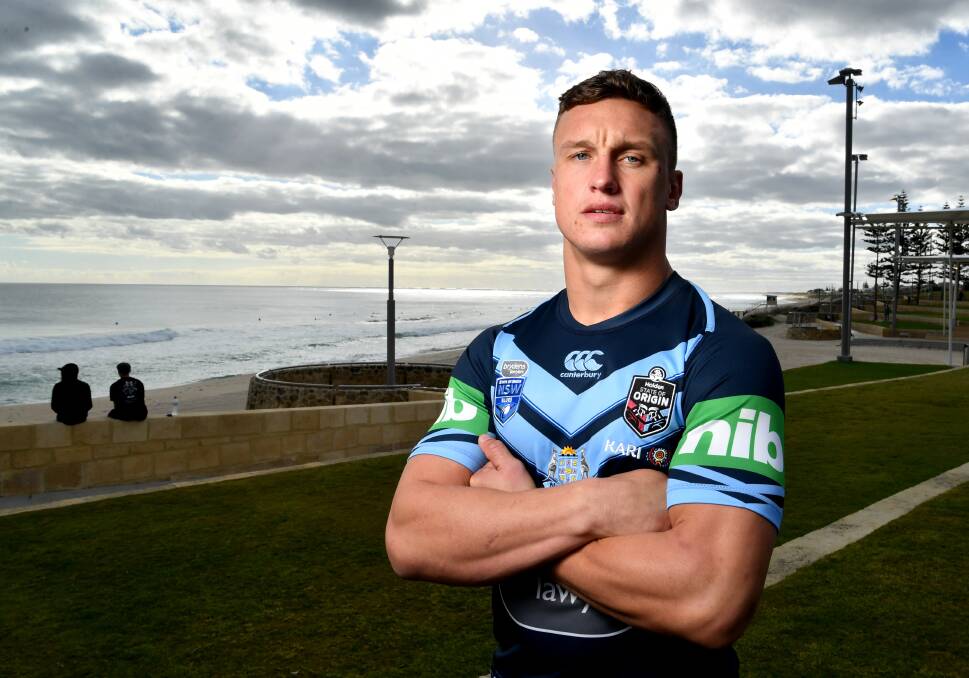 Jack Wighton is looking forward to taking on Will Chambers. Picture: AAP