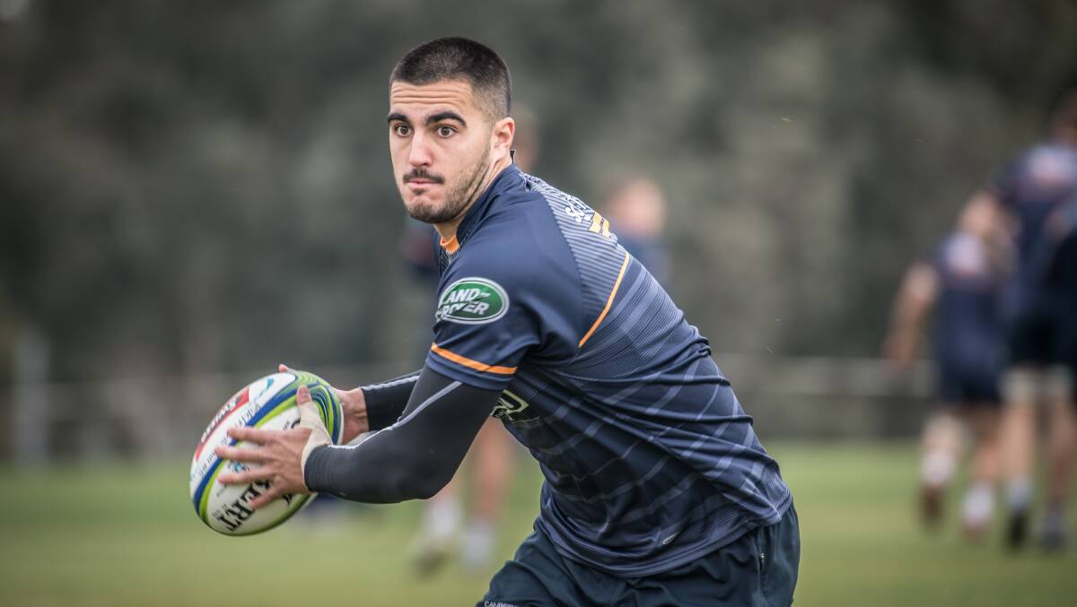 Brumbies back Tom Wright says the Rebels may have a point to prove. Picture: Karleen Minney