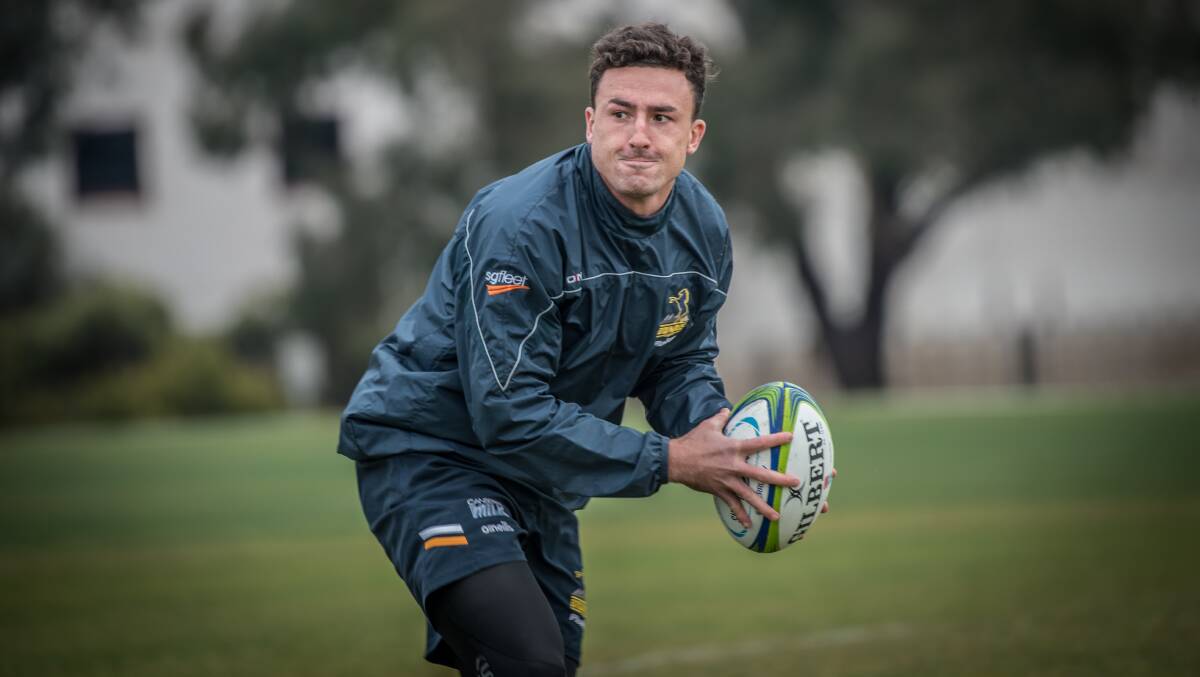 Tom Banks is set to return to the Vikings after a Wallabies camp. Picture: Karleen Minney