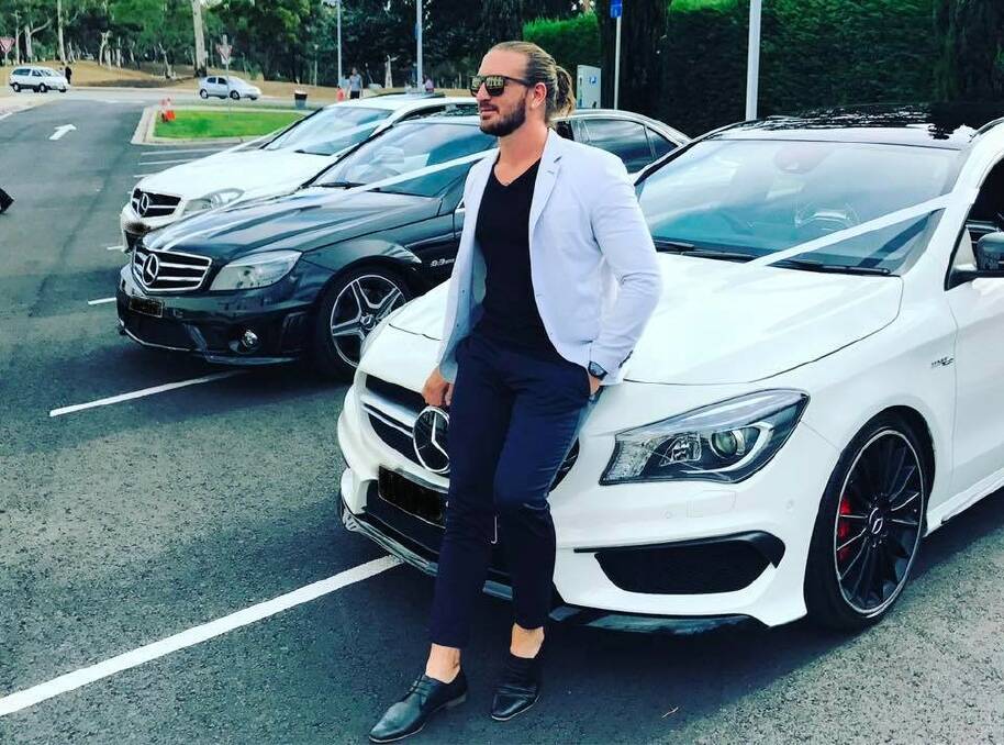 Brendan Baker flaunted his wealth on social media prior to his arrest. Picture: Facebook