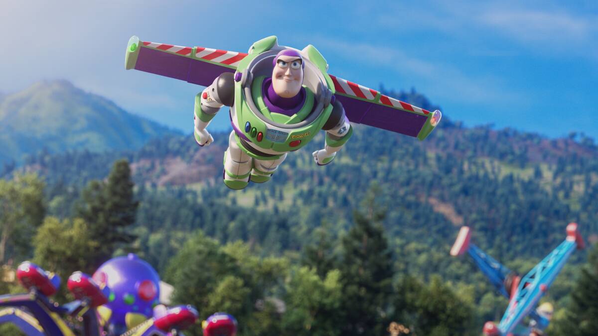  Buzz Lightyear (Tim Allen) in Toy Story 4. Picture: Disney/Pixar