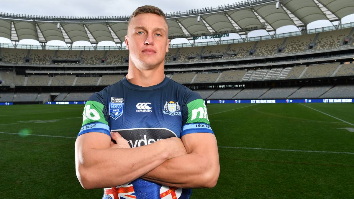 Could Jack Wighton be the Blues' best option at five-eighth? Picture: AAP