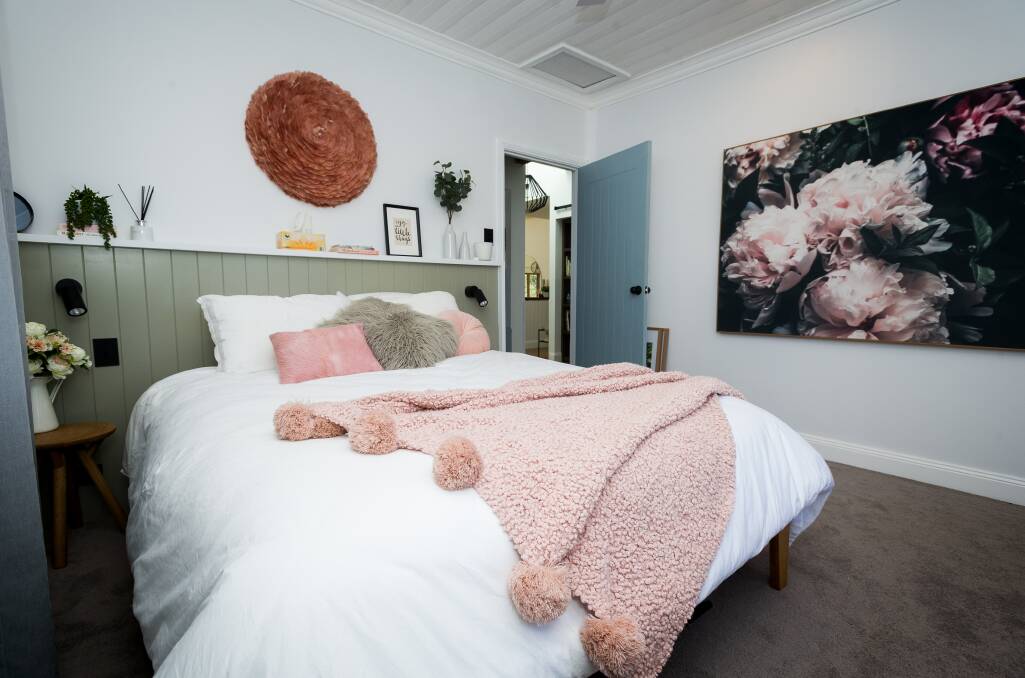 The guest bedroom. Picture: Elesa Kurtz