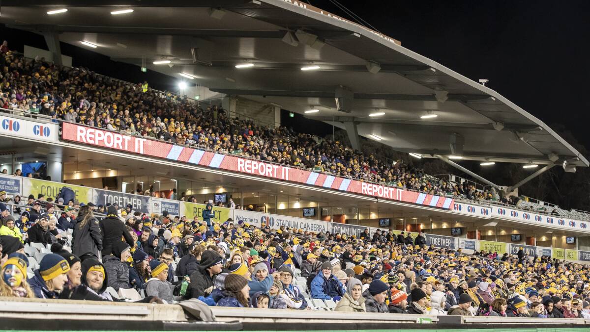 The Brumbies have made changes in attempt to lure crowds back. Picture: Sitthixay Ditthavong