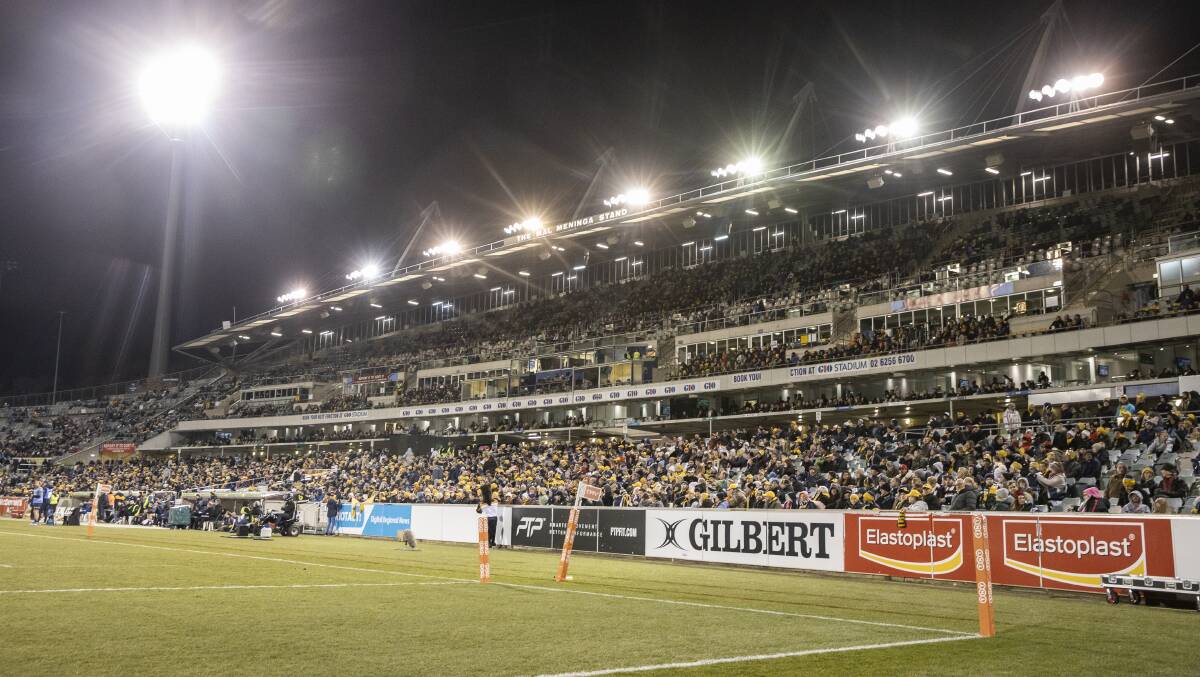 The Brumbies are hoping to fill the stands at Canberra Stadium. Picture: Sitthixay Ditthavong