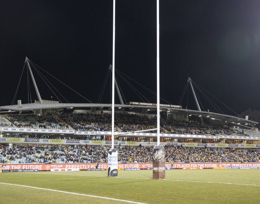 There's no reason for the coronavirus to affect Canberra Stadium crowds this weekend. Picture: Sitthixay Ditthavong