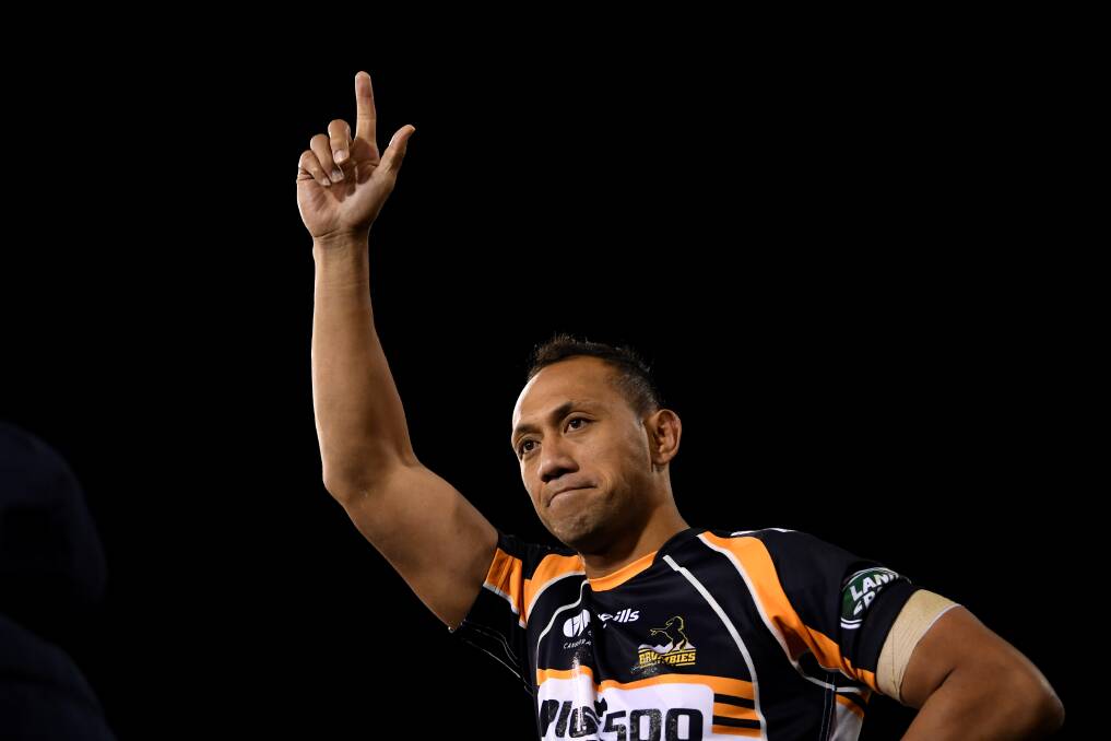 Christian Lealiifano will play his 150th Super Rugby game this weekend. Picture: AAP