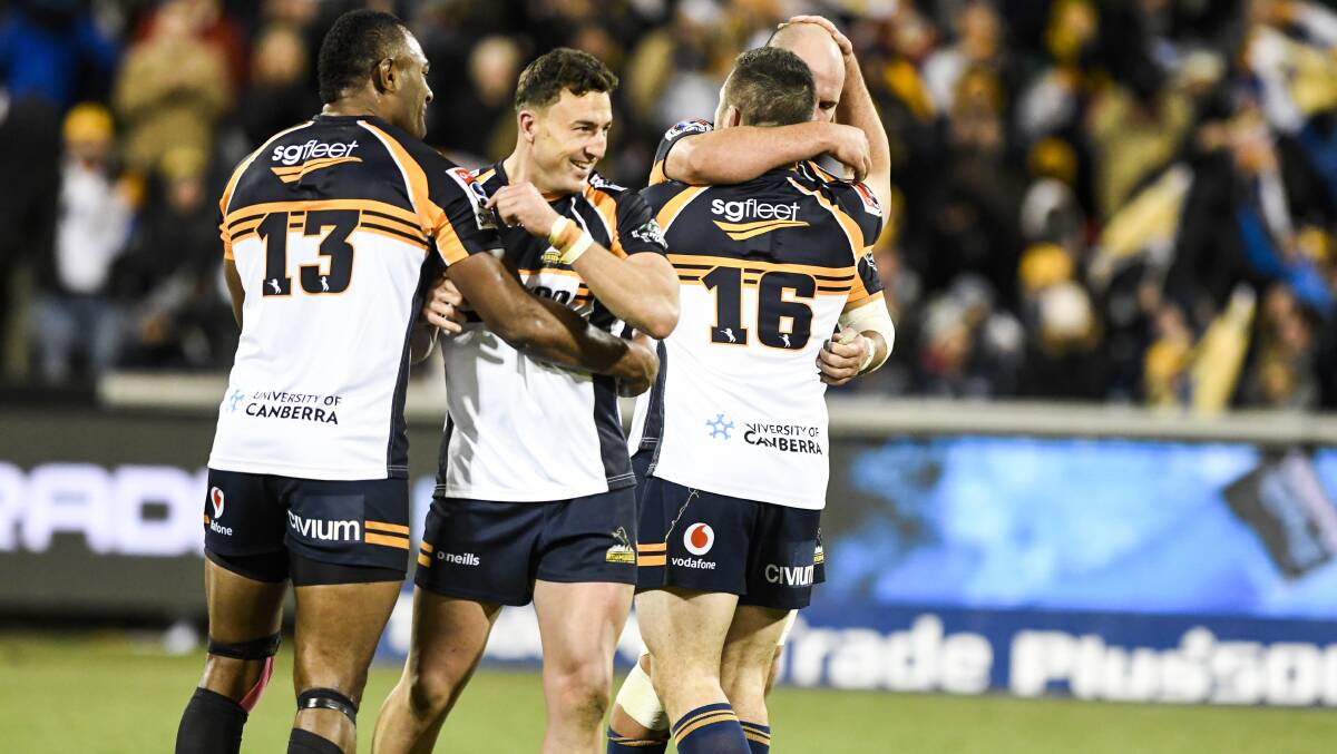  Dan McKellar says the Brumbies 'won't be scared' of grueling semi-finals road trip to Argentina. Picture: Dion Georgopoulos