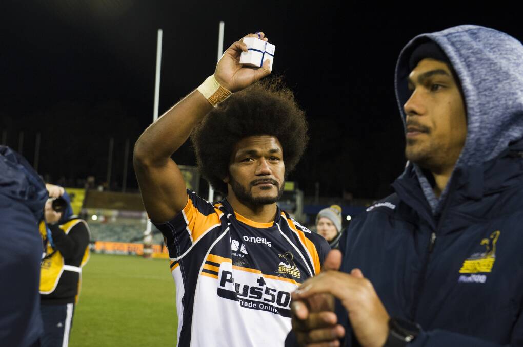Henry Speight will join the Reds next season after almost a decade at the Brumbies. Picture: Dion Georgopoulos