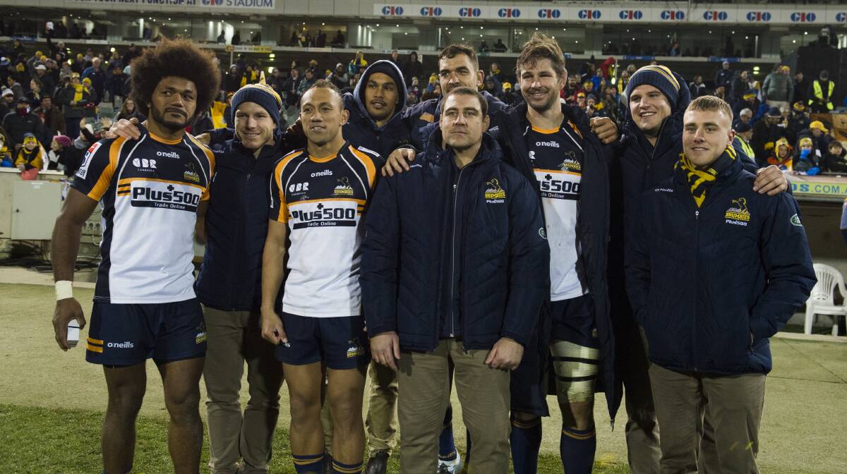 The Brumbies have lost some of their best-known players this years Picture: Dion Georgopoulos