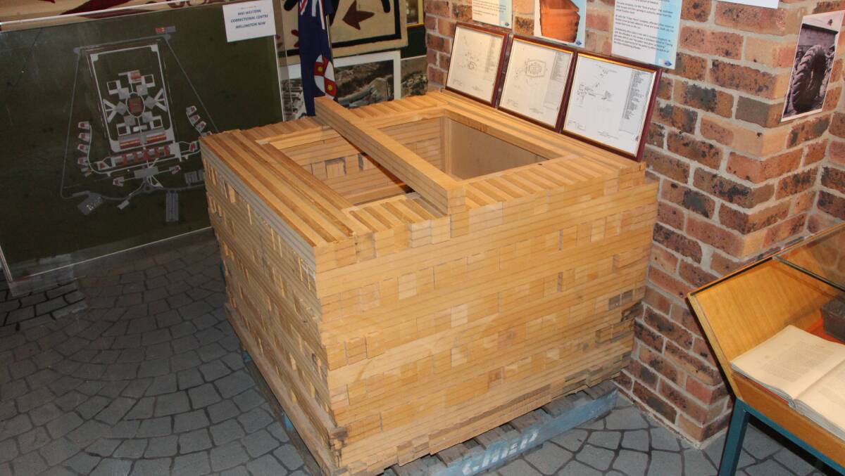 The 'trojan horse' packing box used by two prisoners in 1994 to escape from Lithgow jail. Picture: Tim the Yowie Man