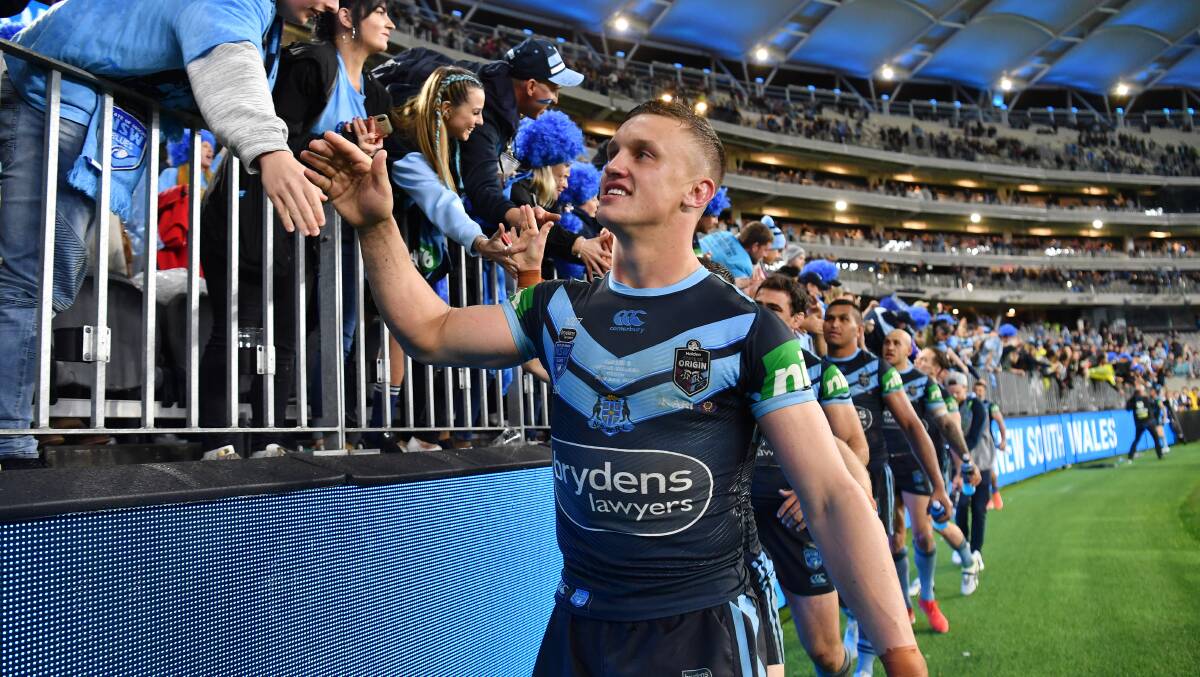 Wighton made his State of Origin debut this year. Picture: NRL Imagery