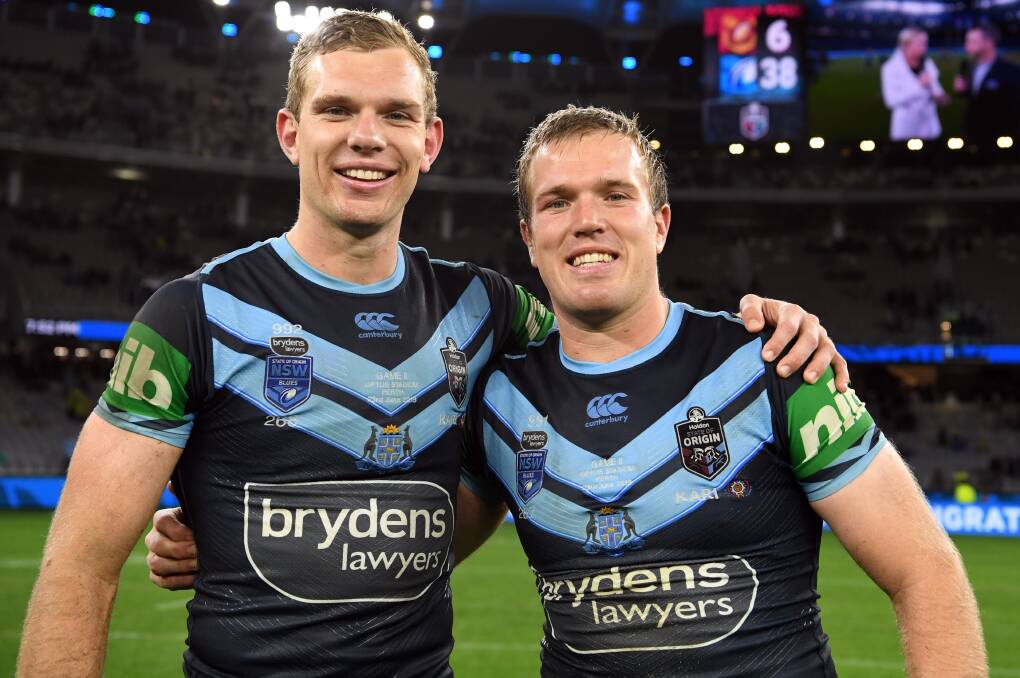 Tom and Jake Trbojevic were incredible for the Blues on Sunday night. Picture: NRL Imagery