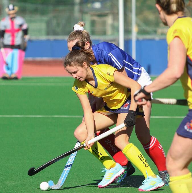 University of Canberra star Olivia Martin is tipped to be a future Hockeyroo. Picture: Supplied