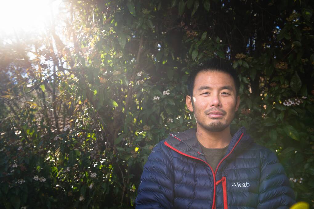 Gilian Lee, the Canberra climber who was rescued from Mt Everest in May. Picture: Elesa Kurtz