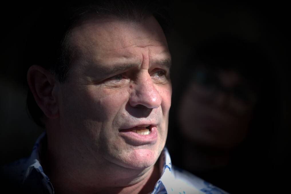 Union leader John Setka has denied he was trying to "bully" crossbench senators on the government's industrial relations legislation. Picture: Jason South