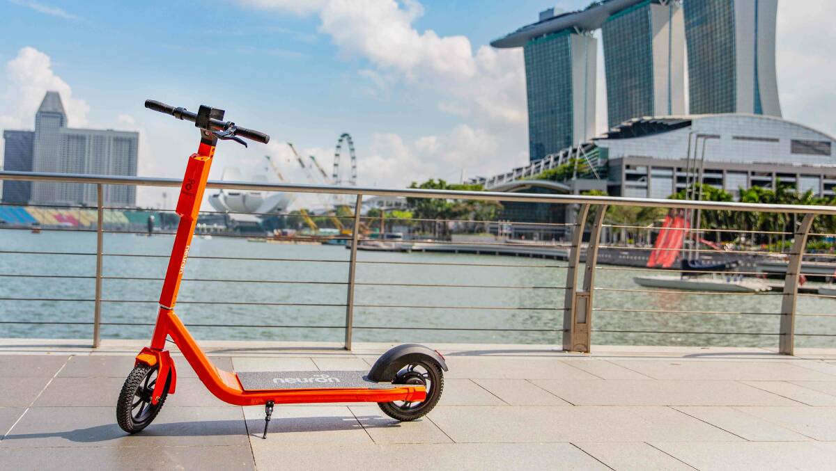 Scooter-sharing services have popped up around the world, including Brisbane.