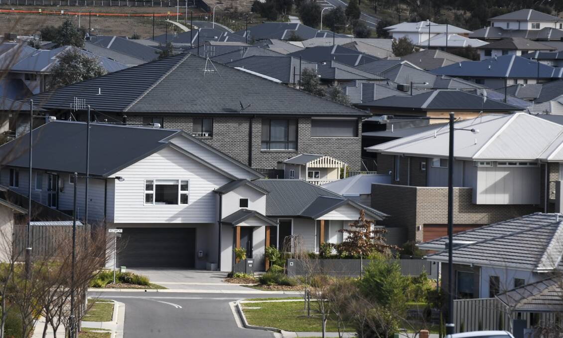 Canberra is the most expensive capital city to rent a house. File picture: Dion Georgopoulos