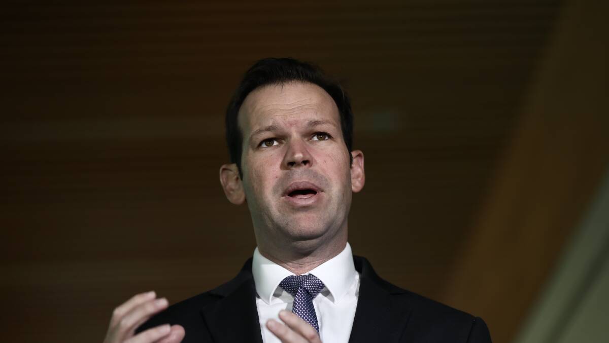 Minister for Resources and Northern Australia Matt Canavan. Picture: Dominic Lorrimer