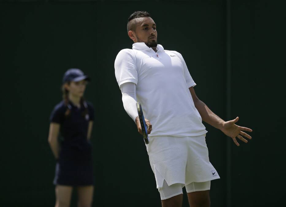 Nick Kyrgios withdrew from Rio Olympic selection in 2016. But will he play at Tokyo? Picture: AAP