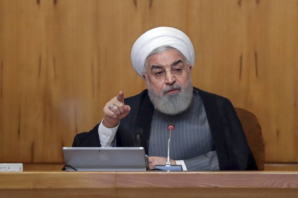 Iranian President Hassan Rouhani. Picture: Iranian Presidency Office via AP