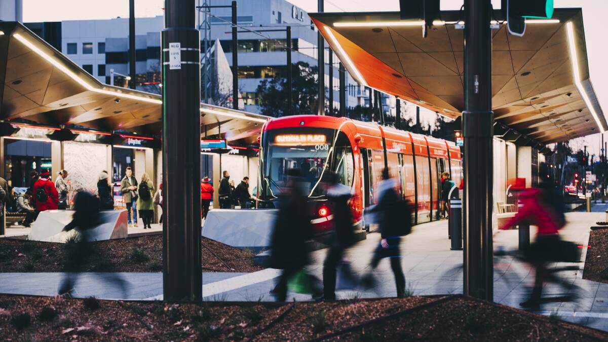 A decision on whether the federal government will give environmental approval to stage 2A of light rail to Woden is due next week. Picture: Jamila Toderas
