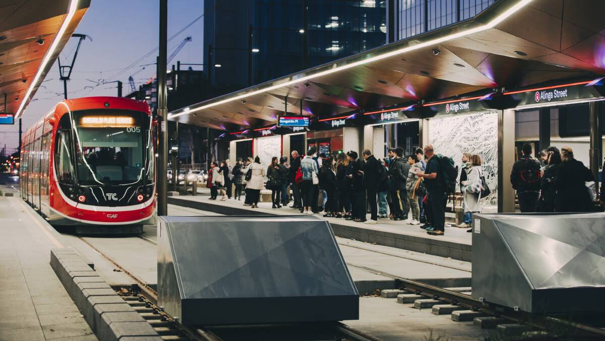 The tram overspend isn't the only talking point in the capital, a reader says. Picture: Jamila Toderas