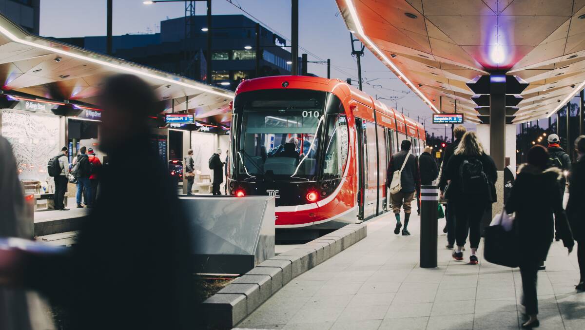 Stage Two of light rail should get federal government funding, Labor says. Picture: Jamila Toderas