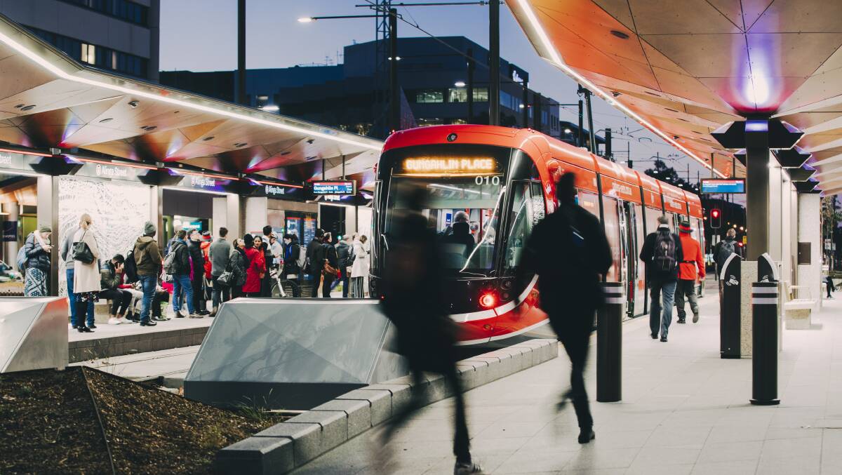 Light rail was another policy broadly supported by Australians. Picture: Jamila Toderas