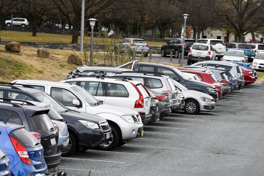 The Canberra Liberals have promised to reduce car registration fees if elected. Picture: Dion Georgopoulos