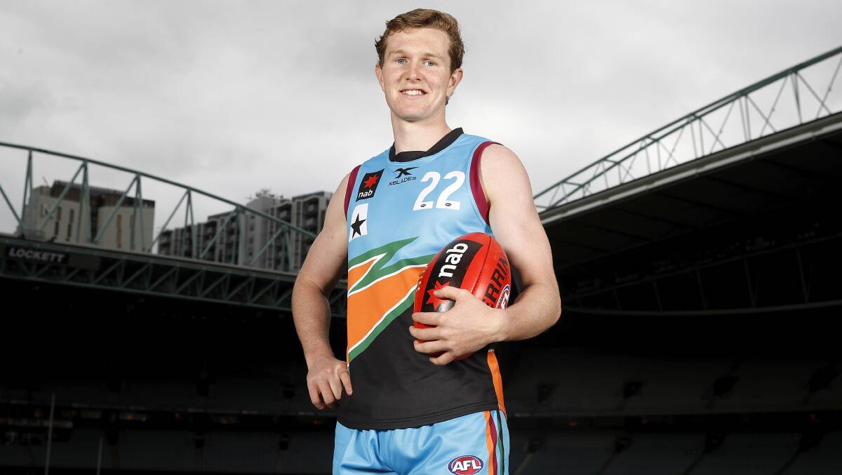 Tom Green looks set to be taken with pick four by the GWS Giants in the draft. Picture: Dylan Burns/AFL Photos