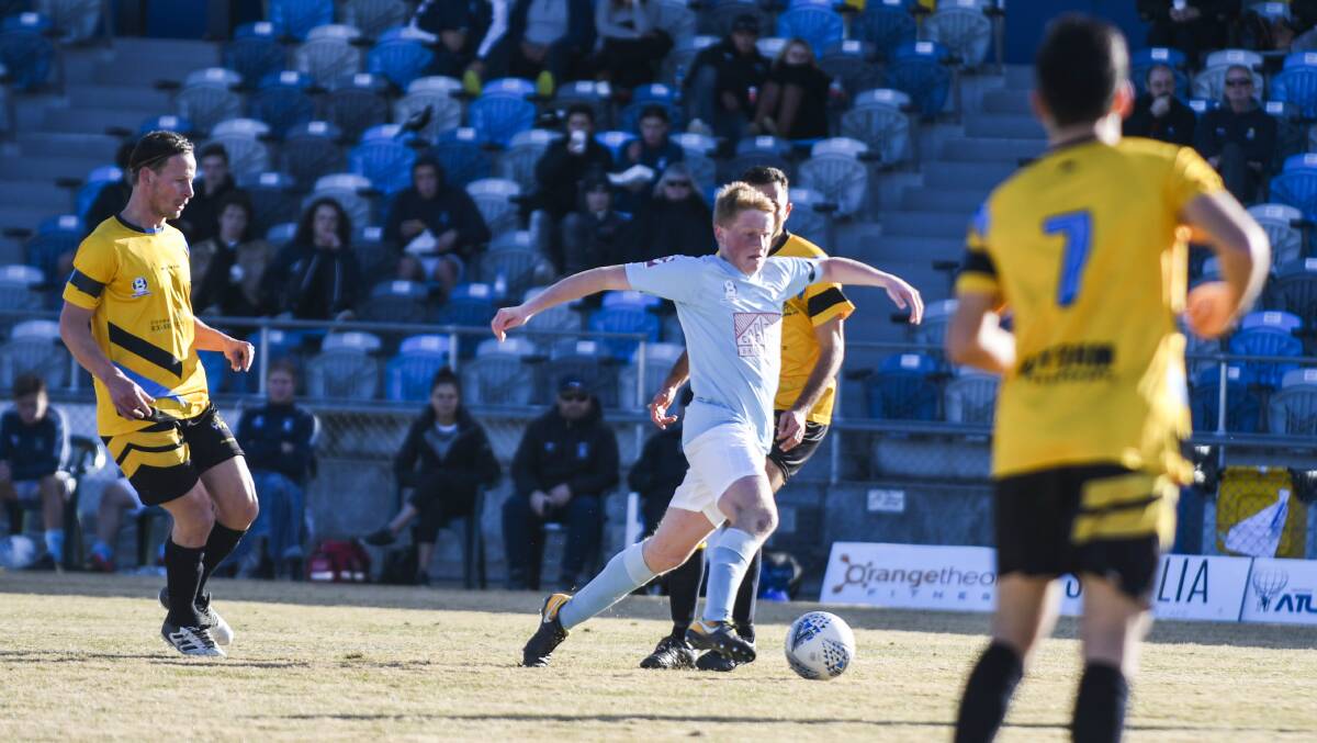 Jacob Garner forced himself into the starting line-up at Belconnen United. Picture: Dion Georgopoulos