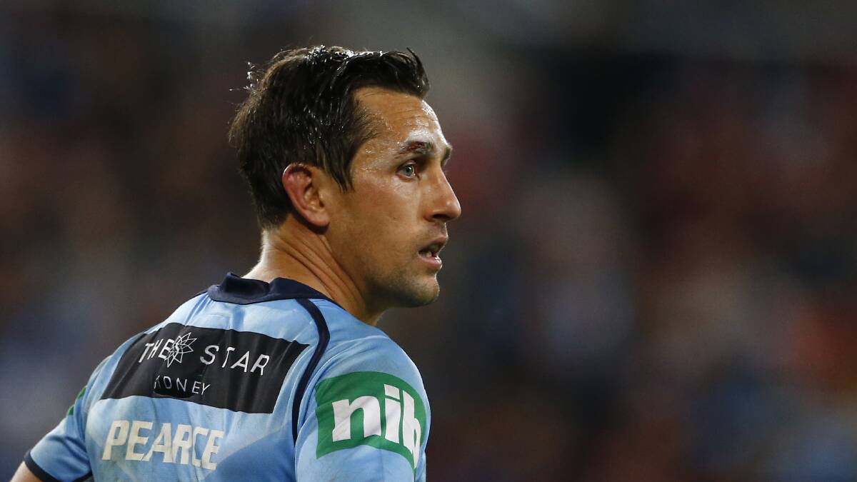 Mitchell Pearce is yearning for a breakthrough State of Origin series triumph. Picture: NRL Photos