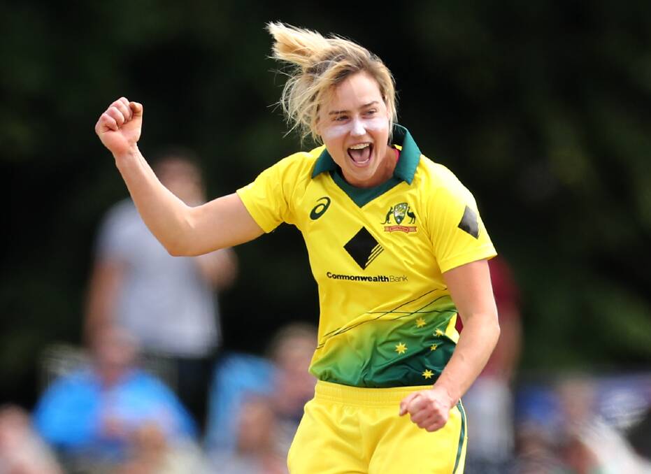 Another day, another dominant Ellyse Perry performance. Picture: PA
