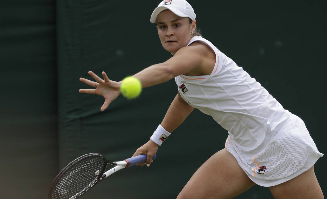 Australia's Ashleigh Barty is the world No.1. Picture: AP