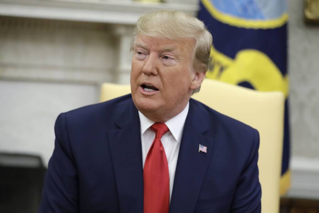 President Donald Trump wants to add a question to next year's United States census. Picture: AP
